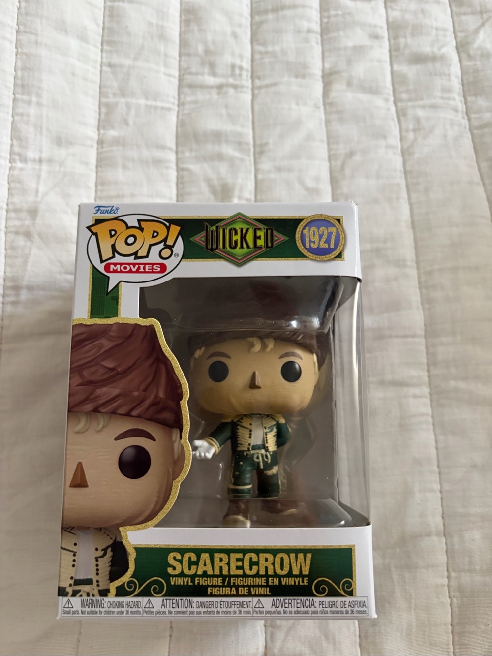 Funko Scarecrow Vinyl Figure in Green & Gold